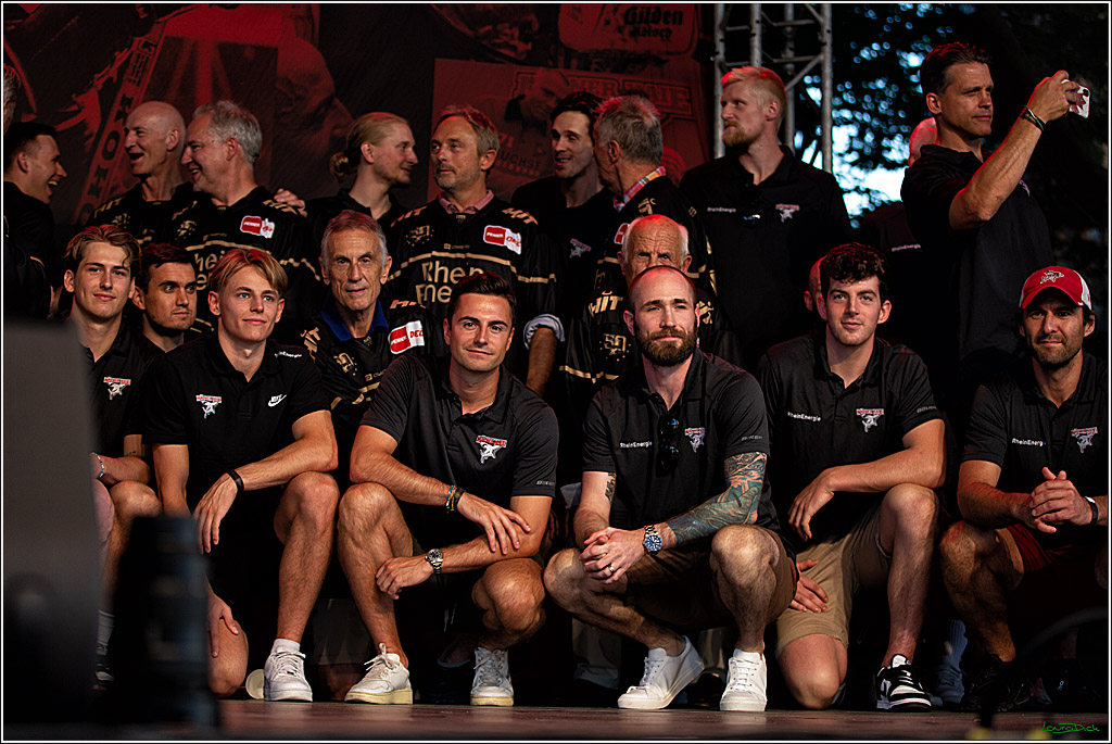 PENNY DEL;  Koelner Haie Fan- Fest zur Jubiläumssaison; Koeln, 12.08.2022